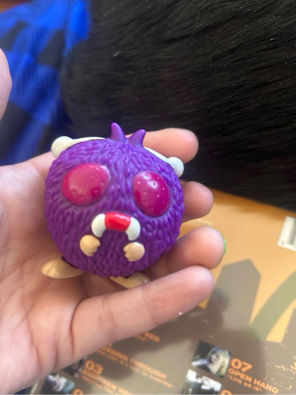 Venonat Burger King pokemon toy top y2k rare vintage